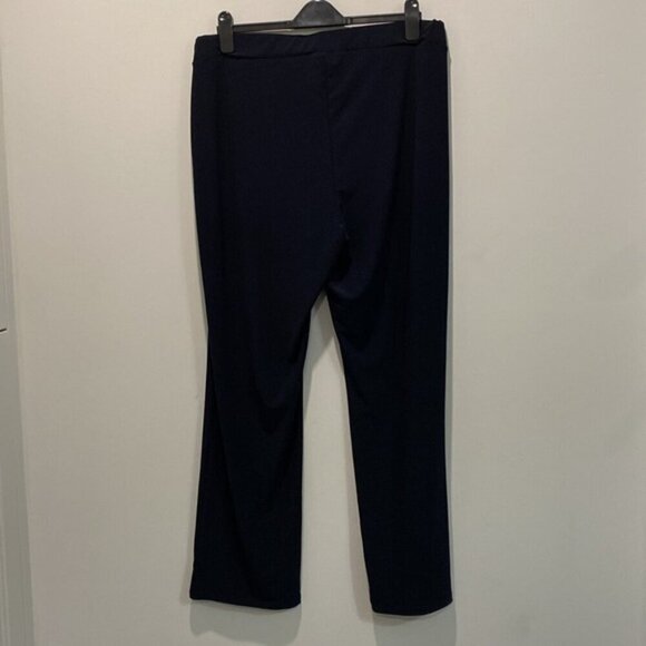 Laura Plus Blue Relax Fit Pull-on Wide Leg Pant Size 1x - Picture 7 of 12